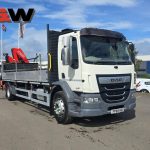 DAF 2020(69) FA LF 230 4x2 DROPSIDE REAR MOUNTED CRANE