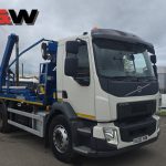 Volvo 2020 (20) FL 250 18T 4x2 Skip Loader - 156,000Kms